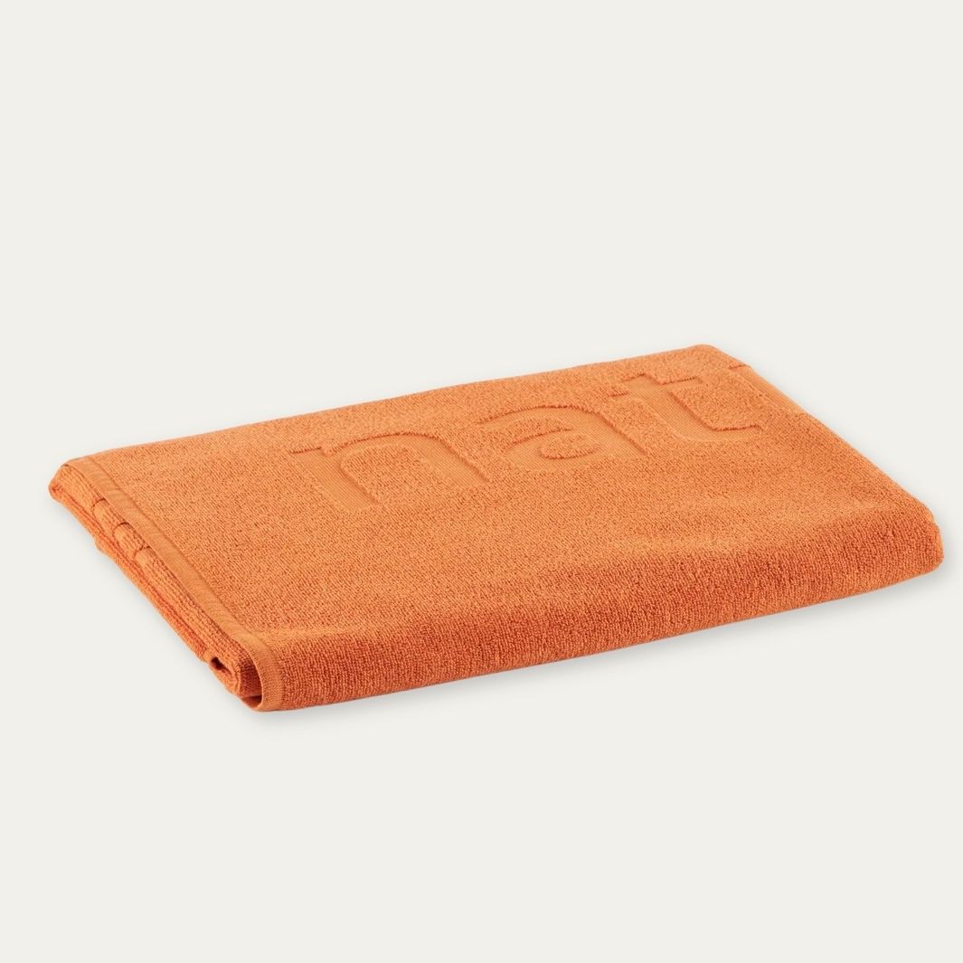 Serviettes de plage - Nature Needs Rest - Dark Orange